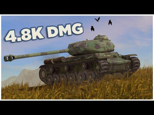 KV-1S • 4800 DMG • Realistic Battle WoT Blitz