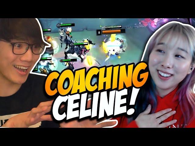 BoxBox coaches Celine in TFT (Beginner Friendly TFT Guide)