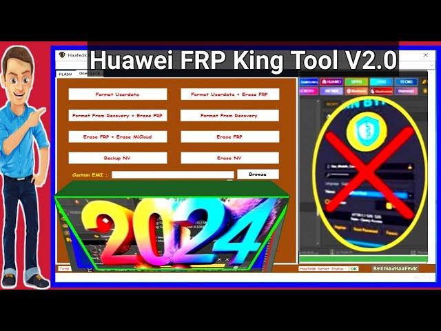 Huawei FRP King Tool V2.0 ll Huawei unlocker Free Tool 2024 FRP Bypass