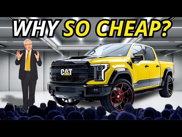 New 2025 Caterpillar Pickup Truck UNVEILED! CHEAP + POWERFULL