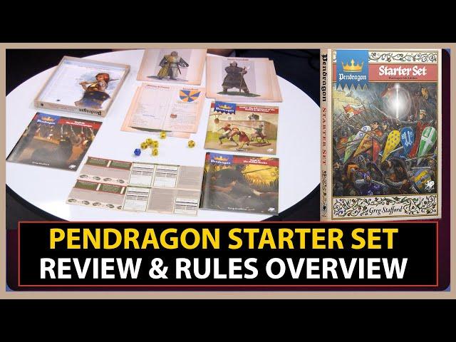 Pendragon Starter Set - Review and Rules Overview