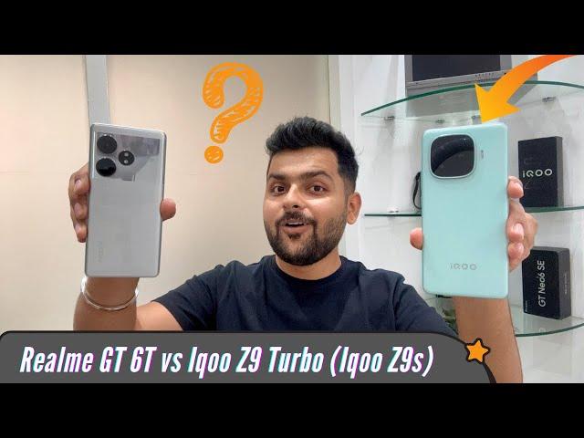 Iqoo Z9 Turbo vs Realme GT 6T Comparison - Who Is Best Mid-Range Phone?