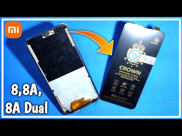 mi 8a dual display change // mi 8,8a,8a dual combo replacement // mi 8 broken screen replacement