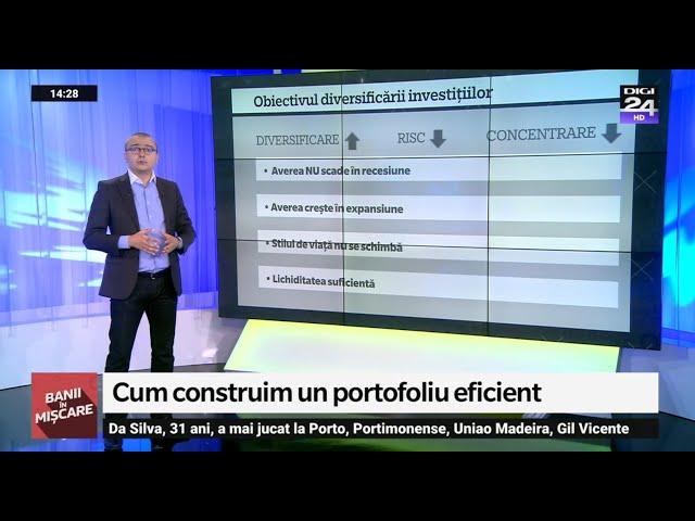 Banii în mișcare. Cum construim un portofoliu eficient