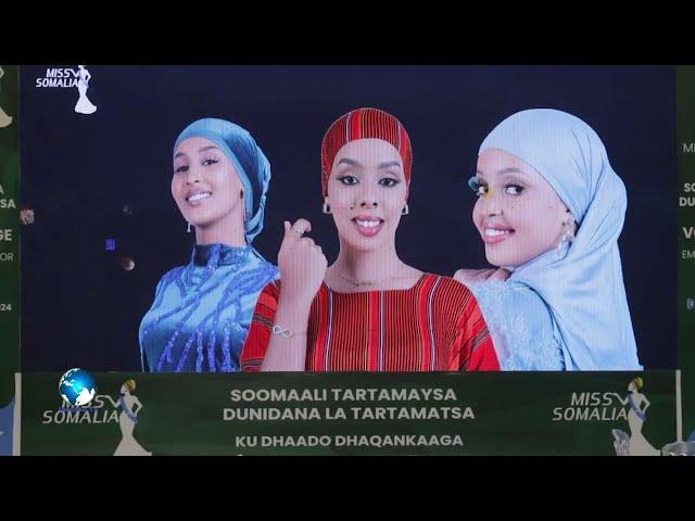 tarartanka quruxda gabdhaha Somaliyeed  waxaa ku guuleestay Miss Koonfur Galbeed, Caaisha.