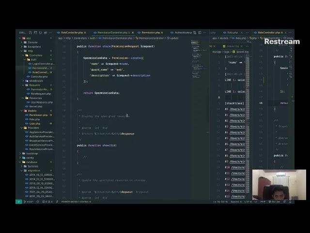 LARAVEL + NUXT LIVE CODING | THE MAKING OF CKCMNETWORK - 9