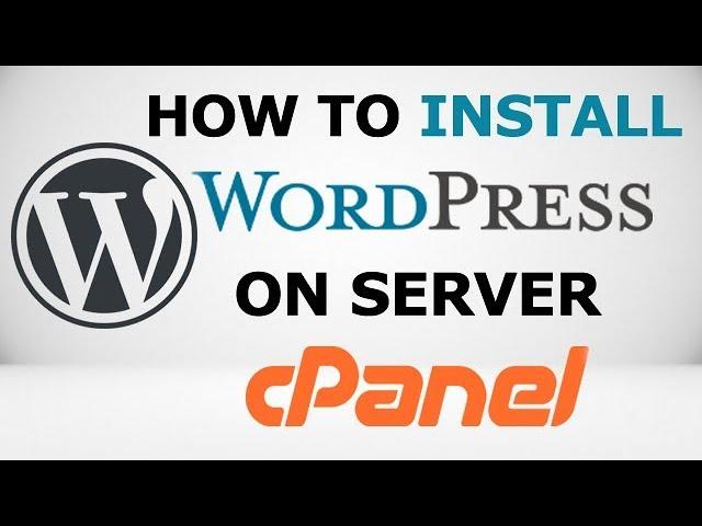 Install Wordpress on online Server using Cpanel | Godaddy