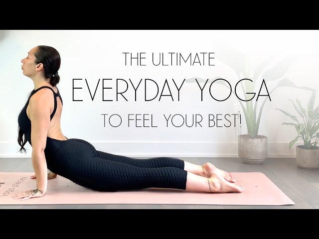 Everyday Yoga (The ULTIMATE 15 Min Yoga Class For All Levels)