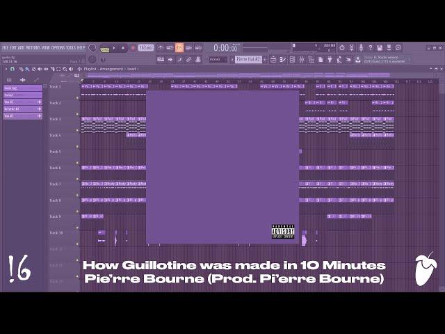 How Guillotine was made in 10 minutes - Pi'erre Bourne (FL Studio Remake)