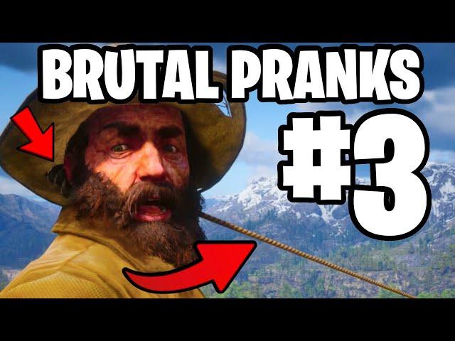 Brutal Pranks on NPCs #3 | Red Dead Redemption 2