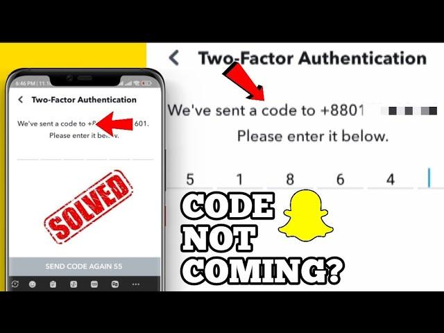 How To Fix Snapchat Verification/Confirmation Code Problem | Snapchat code not coming