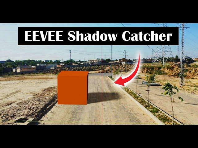 How to Create a Shadow Catcher in Eevee | Blender Tutorial