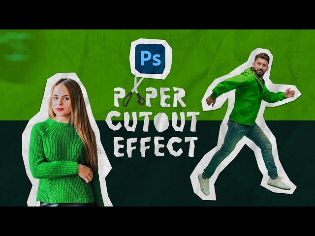 Paper Cut Out Effect in Photoshop | Paper CutOut Effect | Photoshop Tutorial