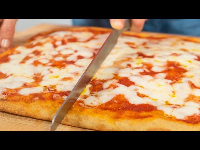 Roman pizza slice recipe ( ITALIAN WITH SUBTITLES)