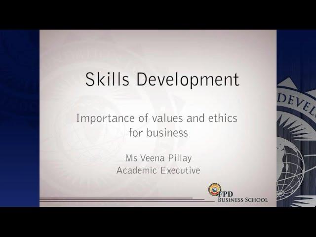 Importance of Values and Ethics for Business
