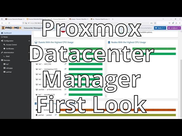 Exploring Proxmox Datacenter Manager Alpha: First Impressions