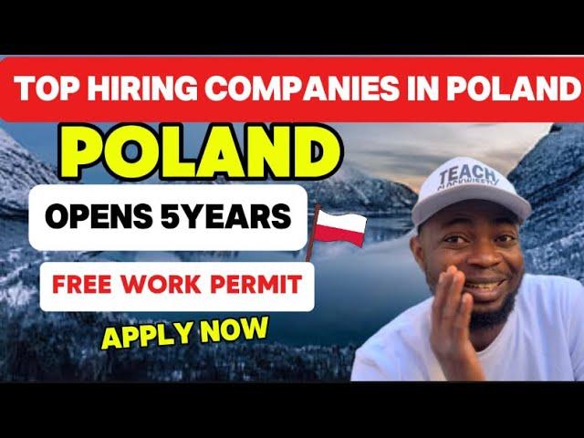 Poland FREE Work Permit Visa : Move to Poland with a Free Work Permit in 6 Weeks with family