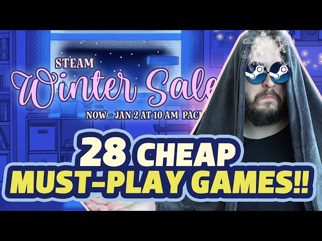 Steam WINTER SALE 2024! 28 Cheap Must-Play Games!