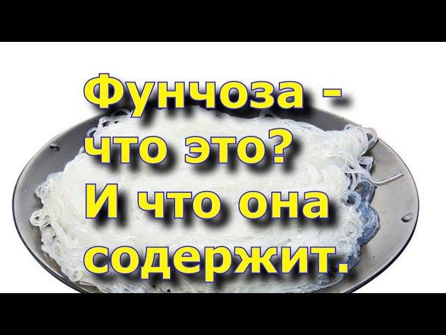 фунчоза - что это и что она содержит в себе?