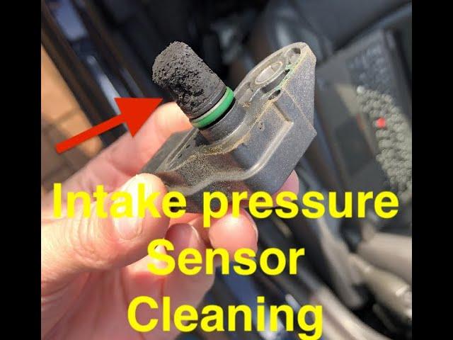 Cleaning intake manifold pressure sensor on Diesel Volvo