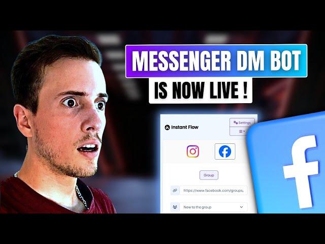 Facebook Messenger DM Bot - Send Mass DMs In Automatic