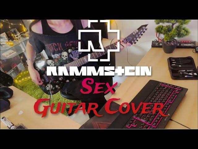 Rammstein - Sex | Guitar Cover [4K] [60FPS] [SPLITSCREEN]