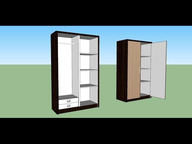 Sketchup make a Cabinet