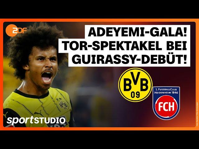 Borussia Dortmund – 1. FC Heidenheim | Bundesliga, 3. Spieltag Saison 2024/25 | sportstudio