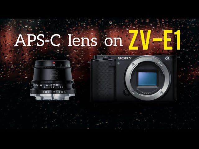 Ultimate Guide to Using APS-C Lenses on Sony ZV-E1