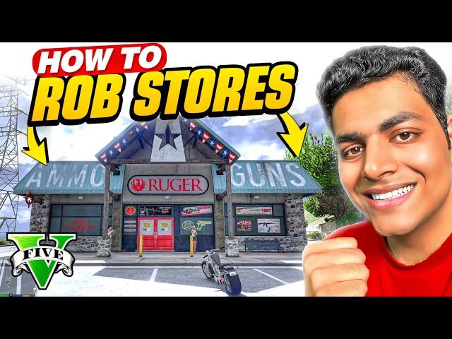 How To Rob A Store In GTA 5 Grand RP | Grand RP 24/7 Store Robbery | Grand RP Gun Store Robbery