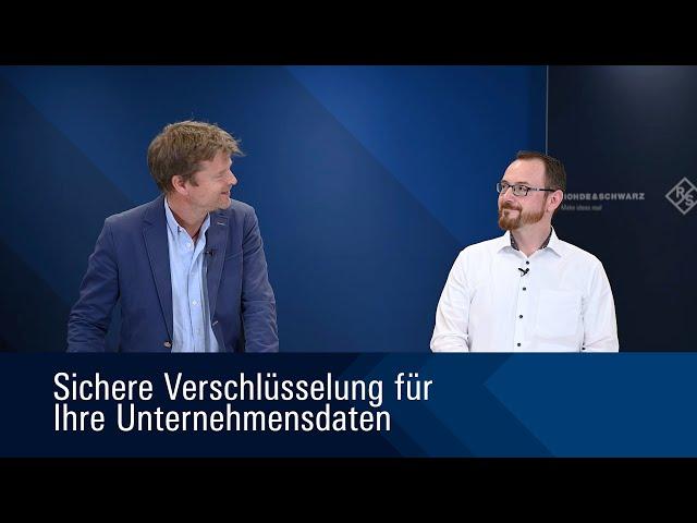 Rohde & Schwarz Cybersecurity | Sichere Verschlüsselung für Ihre Unternehmensdaten