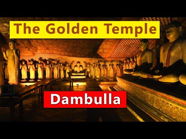 Golden Temple | Dambulla Rock Temple | Sri Lanka