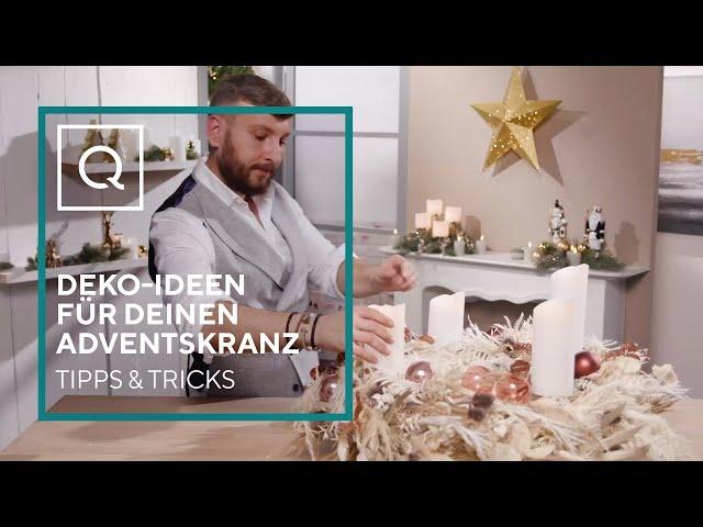 Deko-Ideen für Weihnachten: Boho-Christmas Adventskranz | Tipps & Tricks | QVC