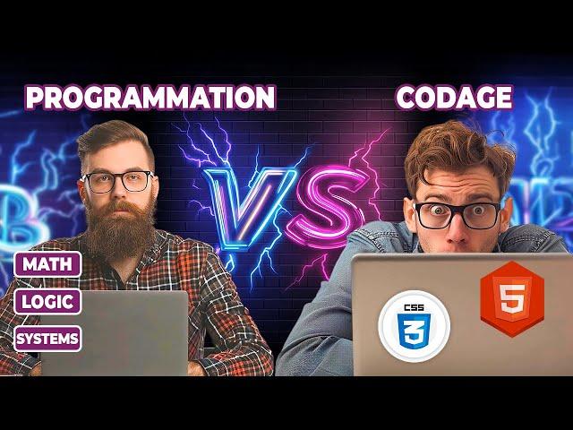 Programmation vs Codage - Quelle est la différence ?