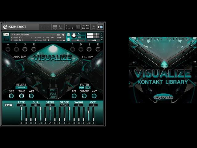 Visualize For Kontakt - Samples|Vocals|808s & More - Trap|R&B