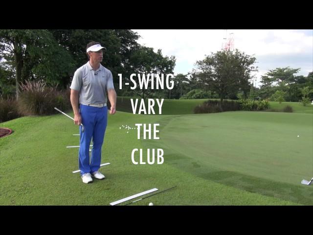 CHIPPING: 1-SWING VARY THE CLUB with Steven Giuliano