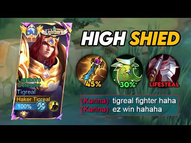 WHEN GLOBAL TIGREAL ABUSE HIGH SHIELD AND LIFESTEAL BUILD FOR 2025(must try)