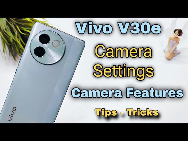 Vivo V30e 5G Camera Settings | Features | Hidden Tips & Tricks | Hindi-हिंदी