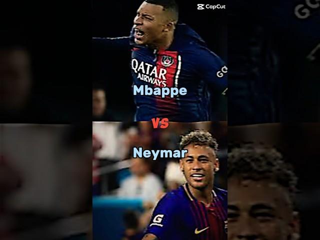 Mbappe VS Neymar football/soccer capcut edit comparison #shorts #kjboyz10 #capcut #neymar #mbappe