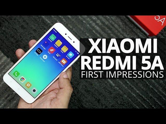 Xiaomi Redmi 5A: First look | Hands on | Price