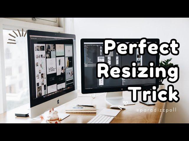 #1 Image Resizing Technique You Need to Know in Photoshop