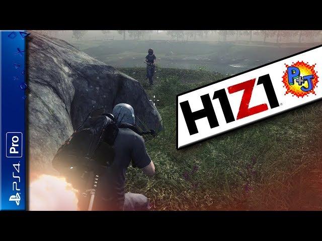 Let's Play H1Z1 Battle Royale | PS4 Pro Co-op Multiplayer Gameplay (P+J)