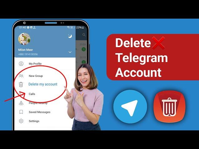 How to Delete Your Telegram Account | Telegram Guide 2024