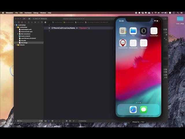 Локализация iOS приложений в Xcode