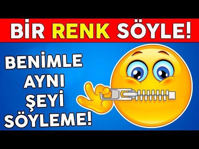 Heyecan Dolu Bir Oyuna Hazır Mısın?  Dikkat Et, Benimle Aynı Şeyi Söyleme!