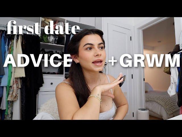 grwm for ANOTHER first date + ADVICE FOR FIRST DATES