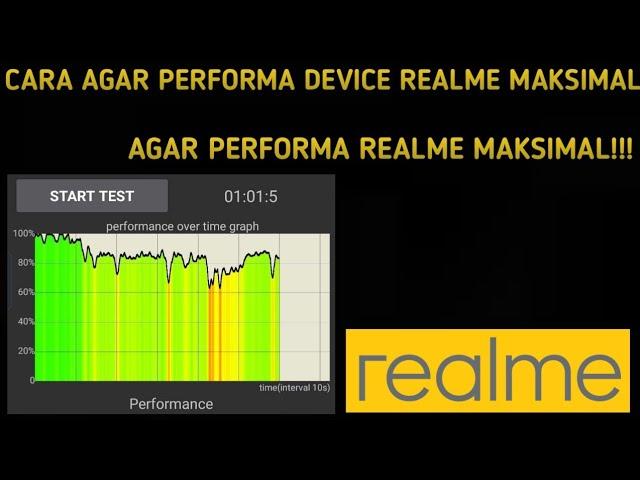 AGAR PERFORMA DEVICE REALME TIDAK DITAHAN !!! CARA UNTUK MEMAKSIMALKAN PERFORMA SEMUA DEVICE REALME