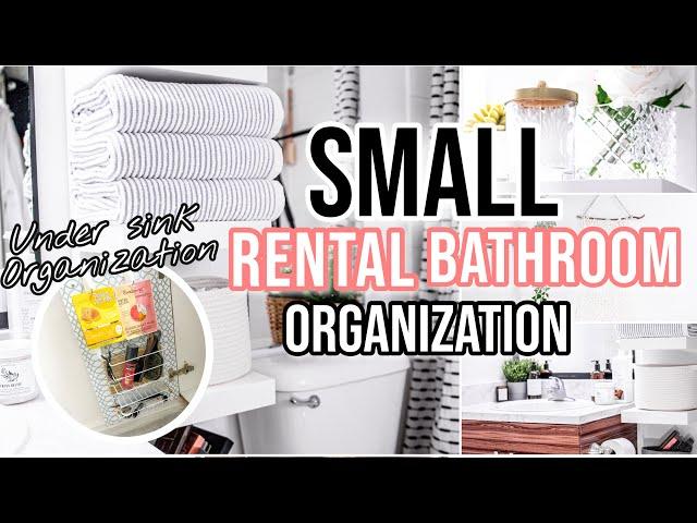 SMALL BATHROOM ORGANIZATION IDEA |  Under Sink Organizing