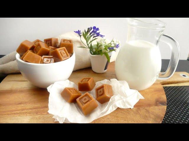 Homemade carmel candy with 3 ingredients!