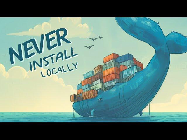 Never install locally